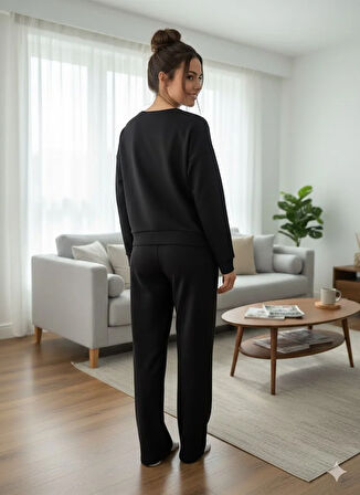 KADIN OYSHO KUMAŞ EŞOFMAN TAKIMI