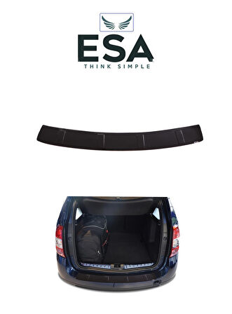 ESA Dacia Duster 2012-2017 Arka Tampon Koruma Bagaj Eşiği ABS