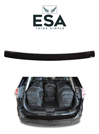 ESA Nissan X-Trail 2015 ve Sonrası Arka Tampon Koruma Bagaj Eşiği ABS