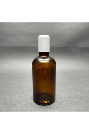 100ml kahverengi cam şişe roll-on şişe, 45 adet, bilye başlıklı şişe, cam şişe, roll-on şişesi, amber şişe