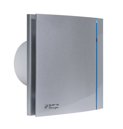 Soler Palau Mini Aksiyel Fan Sılent-100 Cz Sılver Design