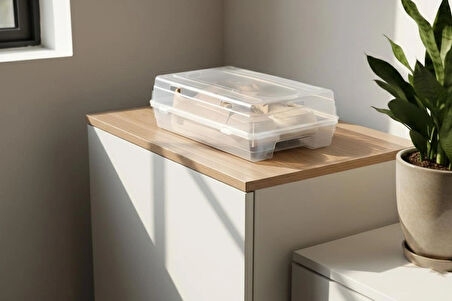 10 ADET ŞEFFAF ERKEK AYAKKABI SAKLAMA KUTUSU- HAVA KANALLI-AYAKKABI DÜZENLEYİCİ 