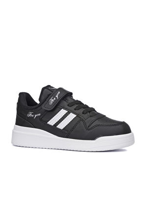 Günlük Unisex Çocuk Sneaker Bağcıklı Ve Cırtlı Hafif Kaymaz Taban Rahat Spor Ayakkabı 100