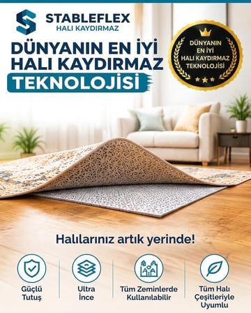 Halı Kaydırmaz Mat Üstün Tutuş Performansı -Halı Yatak Minder Sabitleyici