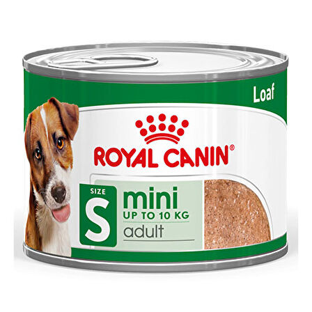 Royal Canin Loaf Mousse Küçük Irk Ezme Yetişkin Köpek Konservesi 6 Adet 195 Gr 