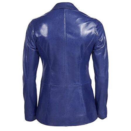 Desa Elenore Kadın Deri Blazer Spor Ceket