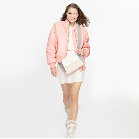 Aulora Kadın Çift Taraflı Deri Bomber