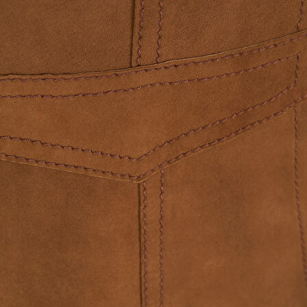 Chalsie Taba Kadın Süet Deri Ceket