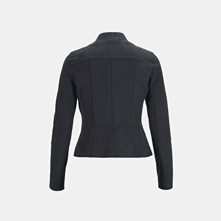 Kadın Lacivert Süet Ceket