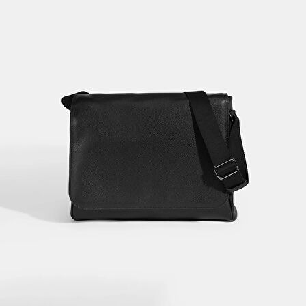 Avenar Siyah Erkek Postacı Çantası