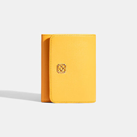 Kadın Turuncu Deri Cüzdan