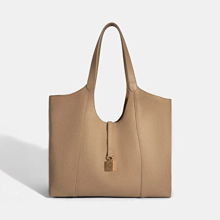 Kadın Vizon Deri Hobo Çanta