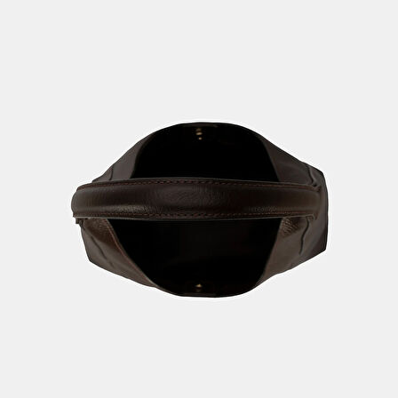 Kadın Kahve Deri Omuz Çantası