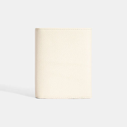 Kadın Beyaz Deri Cüzdan