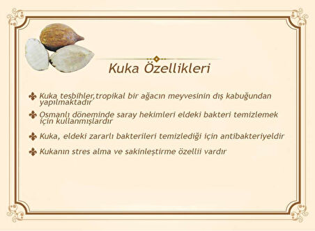 Sistemli Beyaz-Kırmızı Mine Dolgulu Pirinç Sarmal Kapsül Kesim Kuka Tesbih