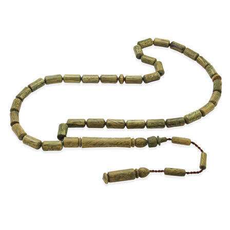 Sistemli Kapsül Kesim Açık Kahverengi Pelesenk Tesbih