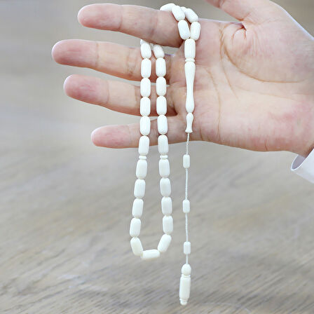 Sistemli Deve Kemiği Tesbih - Kapsül Kesim