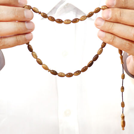 Sistemli Kuka Tesbih – Kahverengi– Kapsül Kesim