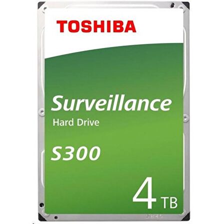 Toshiba 4tb S300 3.5 5400RPM (HDWT840UZSVA) Harddisk