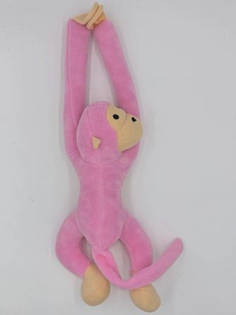 SÜS PELUŞ MASKOT MAYMUN PEMBE