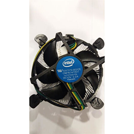 INTEL BXTSRM1 1150-1151-1155-1156-1200-1700 Alüminyum Orjinal Fan