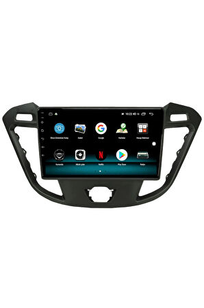 Transit Custom Android 10 Carplay Özellikli Navigasyon Multimedya Ekran 2gb Ram + 32gb Hdd