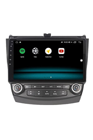 HONDA ACCORD ANDROİD 10 MULTİMEDYA CARPLAY 2GB RAM + 32GB HDD NAVİGASYON EKRAN