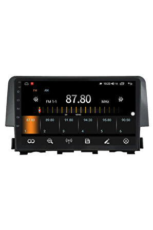 Honda Civic Fc5 Android 10 Carplay Özellikli Navigasyon Multimedya Ekran 2gb Ram + 32gb Hdd