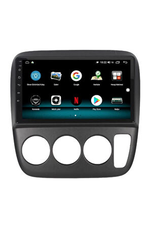 HONDA CR-V ANDROİD 10 MULTİMEDYA CARPLAY 2GB RAM + 32GB HDD NAVİGASYON EKRAN