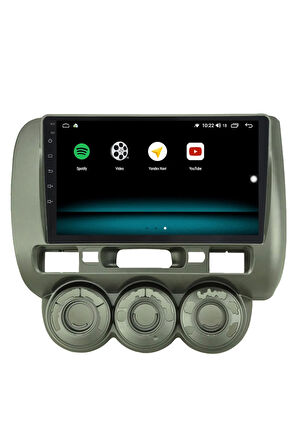Honda Jazz Android 10 Carplay Özellikli Navigasyon Multimedya Ekran 2gb Ram + 32gb Hdd