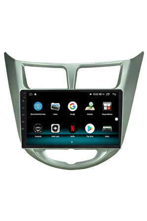 Hyundai Accent Blue Android 10 Carplay Özellikli Navigasyon Multimedya Ekran 2gb Ram + 32gb Hdd