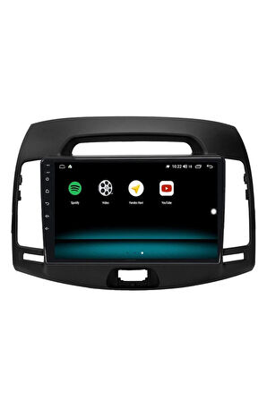 HYUNDAİ ELANTRA Uyumlu ANDROİD 10 MULTİMEDYA CARPLAY 2GB RAM + 32GB HDD NAVİGASYON EKRAN