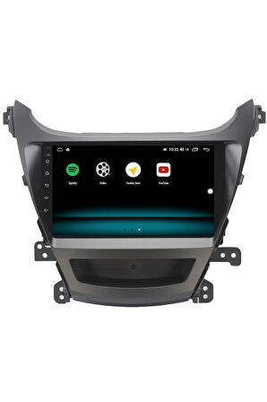Hyundai Elantra Carplay Özellikli Android 10 Navigasyon Multimedya Ekran 2gb Ram + 32gb Hdd