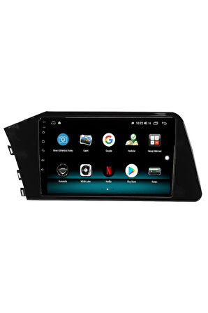 Hyundai Elantra 2021 Android 10 Carplay Özellikli Navigasyon Multimedya Ekran 2gb Ram + 32gb Hdd