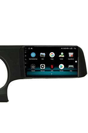 HYUNDAİ İ10 Uyumlu ANDROİD 10 MULTİMEDYA CARPLAY 2GB RAM + 32GB HDD NAVİGASYON EKRAN
