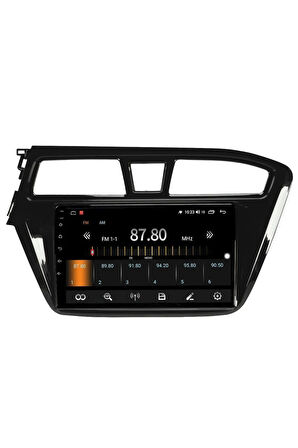 HYUNDAİ İ20 Uyumlu ANDROİD 10 MULTİMEDYA CARPLAY 2GB RAM + 32GB HDD NAVİGASYON EKRAN