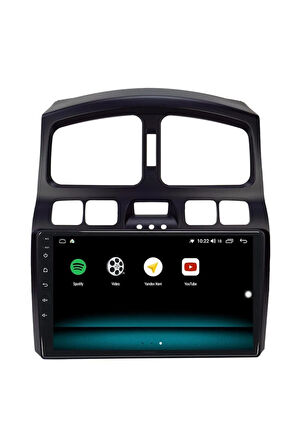 HYUNDAİ SANTA FE ANDROİD 10  Uyumlu MULTİMEDYA CARPLAY 2GB RAM + 32GB HDD NAVİGASYON EKRAN