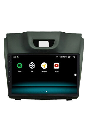 İSUZU D-MAX ANDROİD 10 MULTİMEDYA CARPLAY 2GB RAM + 32GB HDD NAVİGASYON EKRAN