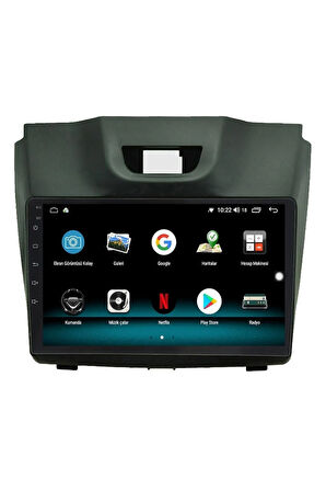 İSUZU D-MAX ANDROİD 10 MULTİMEDYA CARPLAY 2GB RAM + 32GB HDD NAVİGASYON EKRAN