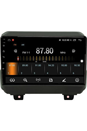 Jeep Rubicon Android 10 Carplay Özellikli Navigasyon Multimedya Ekran 2gb Ram + 32GB HDD