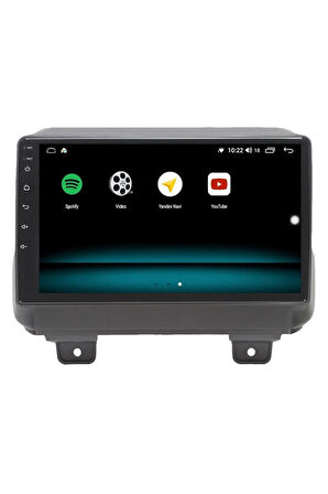 JEEP WRANGLER ANDROİD 10 MULTİMEDYA CARPLAY 2GB RAM + 32GB HDD NAVİGASYON EKRAN