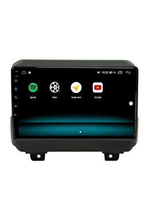 JEEP WRANGLER ANDROİD 10 MULTİMEDYA CARPLAY 2GB RAM + 32GB HDD NAVİGASYON EKRAN