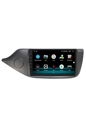 Kia Ceed Android 10 Carplay Özellikli Navigasyon Multimedya Ekran 2gb Ram + 32gb Hdd