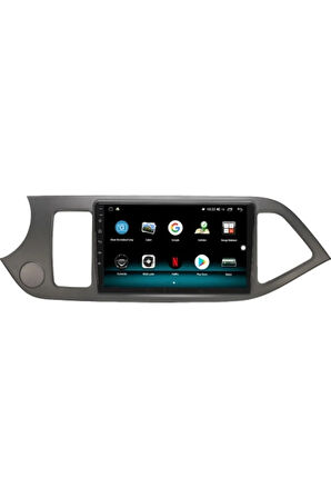 Kia Picanto Android 10 Carplay Özellikli Navigasyon Multimedya Ekran 2gb Ram + 32GB HDD
