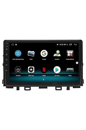 KİA PİCANTO ANDROİD 10 MULTİMEDYA CARPLAY 2GB RAM + 32GB HDD NAVİGASYON EKRAN
