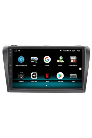 MAZDA 3 ANDROİD 10 MULTİMEDYA CARPLAY 2GB RAM + 32GB HDD NAVİGASYON EKRAN