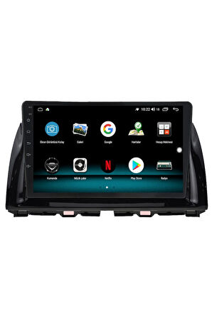 Mazda 6 Cx5 Android 10 Carplay Özellikli Navigasyon Multimedya Ekran 2gb Ram + 32gb Hdd