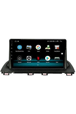 MAZDA AXELA ANDROİD 10 MULTİMEDYA CARPLAY 2GB RAM + 32GB HDD NAVİGASYON EKRAN