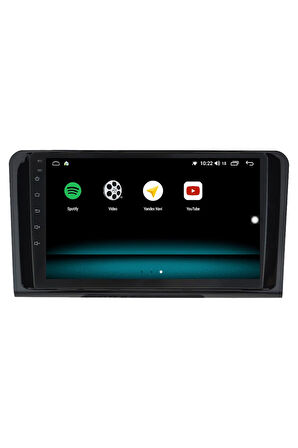 Mercedes Benz Ml Android 10 Carplay Özellikli Navigasyon Multimedya Ekran 2gb Ram + 32gb Hdd