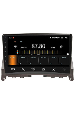 MERCEDES C CLASS C200 ANDROİD 10 MULTİMEDYA CARPLAY 2GB RAM + 32GB HDD NAVİGASYON EKRAN